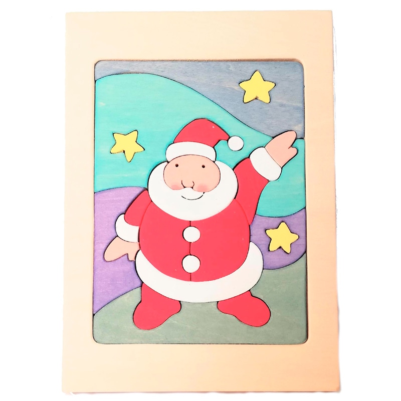 メリークリスマス パズル(153-18) byあしたば作業所 |「障がい者福祉