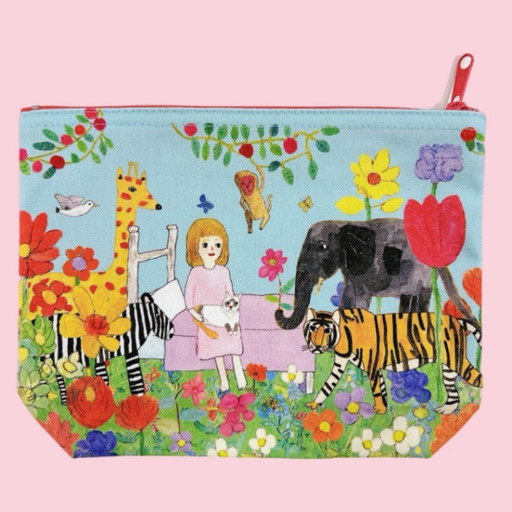 みどりのゆび」ポーチ by ひまわりパーク六本松 |「障がい者福祉」を