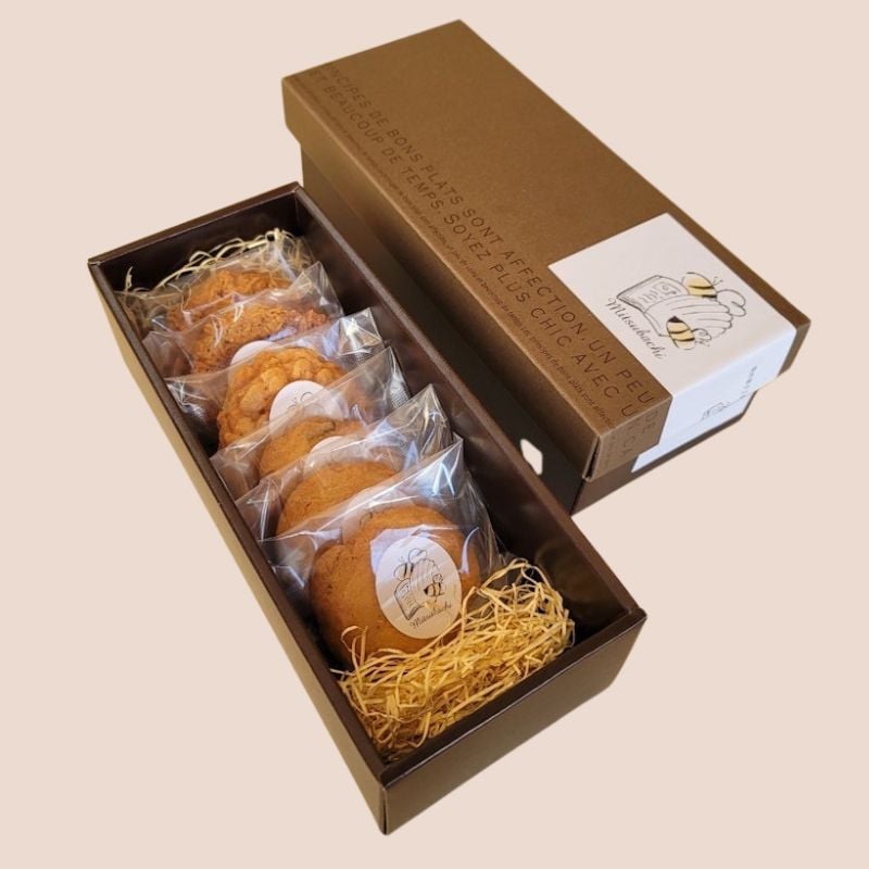 焼き菓子工房ミツバチ クッキー詰め合わせギフト（6個入り） by 焼き