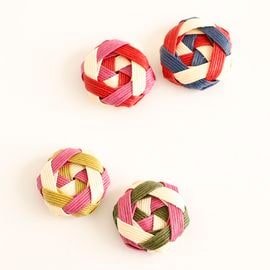 レジン ハートのヘアゴム by ナナイロリボン |「障がい者福祉」を買物