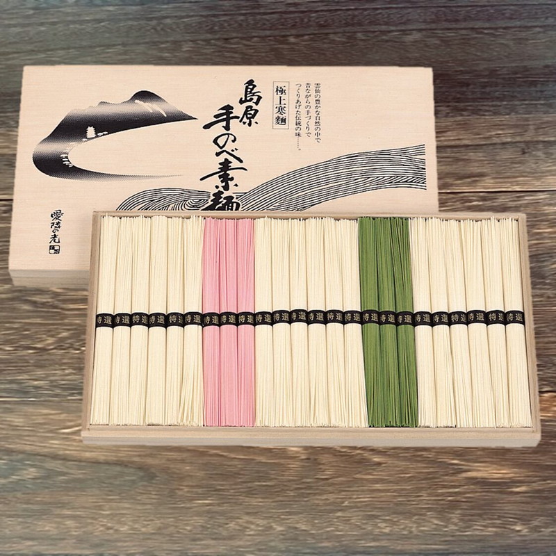 48束：2.4kg 】島原手延べ素麺（桐箱） by コロニーエンタープライズ