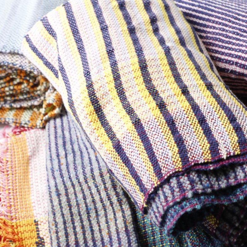 購入 ②さおり織り さをり織り 糸 ウール 16本 さおり織の糸 値下げ