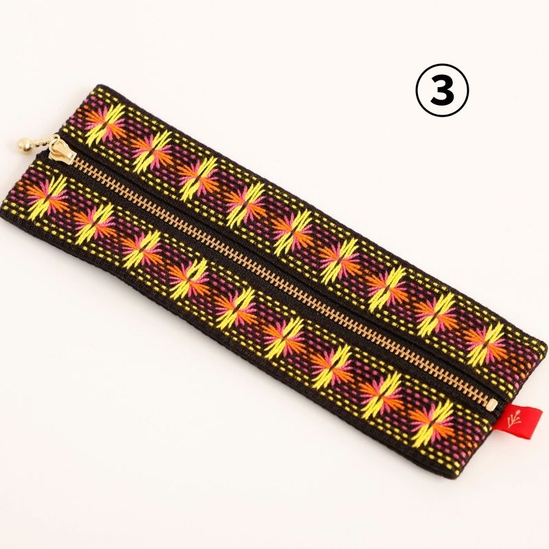 スウェーデン刺繍ペンケース（マチナシ） by われもこう |「障がい者