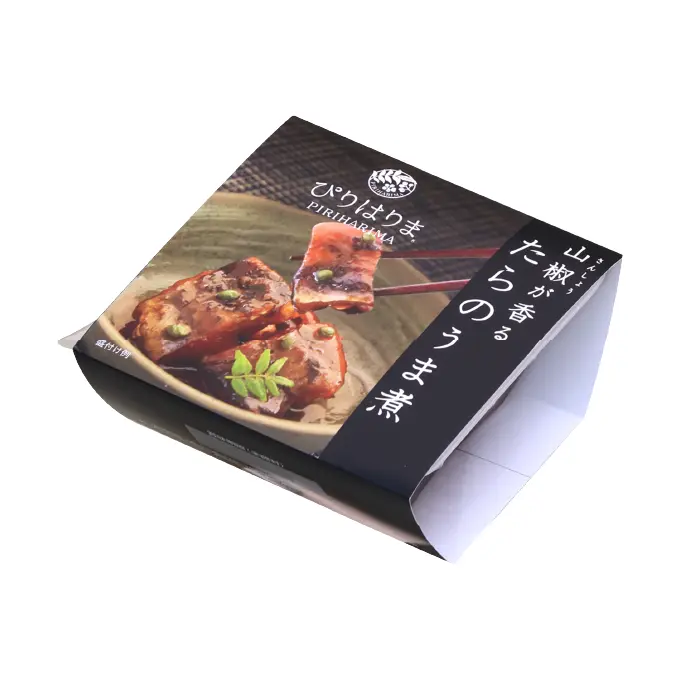 山椒が香るたらのうま煮
