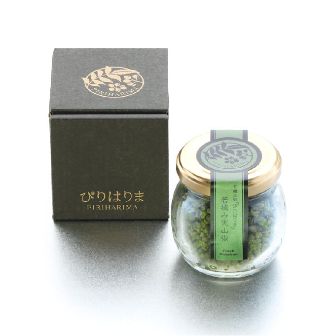 若摘み実山椒【紙箱】
