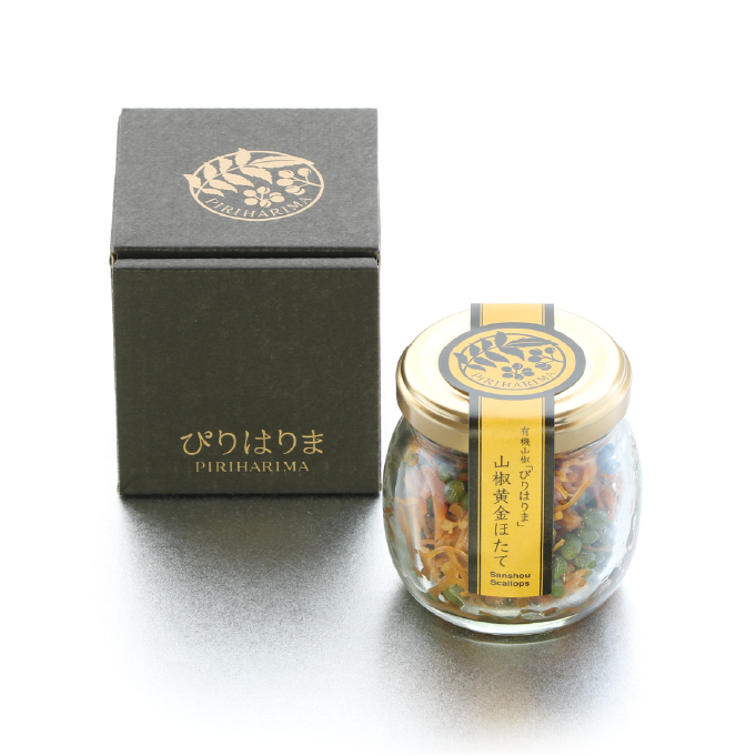 山椒黄金ほたて【紙箱】