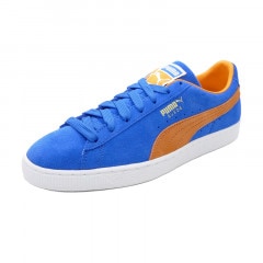 スニーカー プーマ PUMA スウェードチームス プーマローヤル/ヴァイブラントオレンジ 380168-01 メンズ シューズ 靴 21SP|PUMA