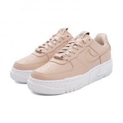 スニーカー ナイキ NIKE ウィメンズ エアフォース1 ピクセル パーティクルベージュ/ブラック/ホワイト CK6649-200 レディース シューズ 靴 21SP|NIKE