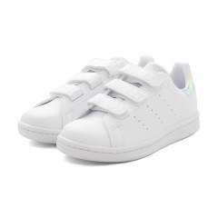 スニーカー アディダス adidas スタンスミスCFC フットウェアホワイト/シルバーメタリック 白 FX7539 キッズ シューズ 靴 23SS|adidas
