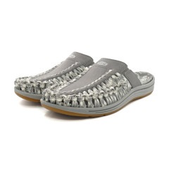 サンダル キーン KEEN ユニークツースライド コンクリートペイズリー 灰 1027140 メンズ シューズ 靴 23SS|KEEN