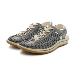 サンダル キーン KEEN ユニークキャンバス スチールグレー 灰 1027249 レディース シューズ 靴 23SS|KEEN
