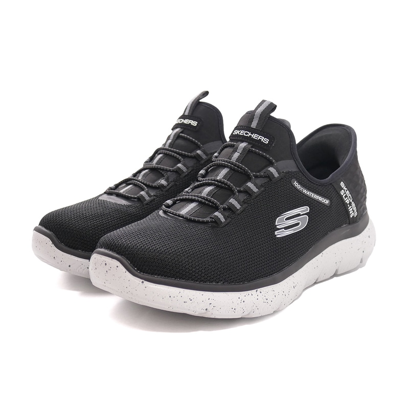 スニーカー スケッチャーズ SKECHERS SUMMITS ブラック 黒 232962W