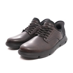 スニーカー スケッチャーズ SKECHERS ガルザジェルビン ブラウン 205046-DKBR メンズ シューズ 靴 25FW|SKECHERS