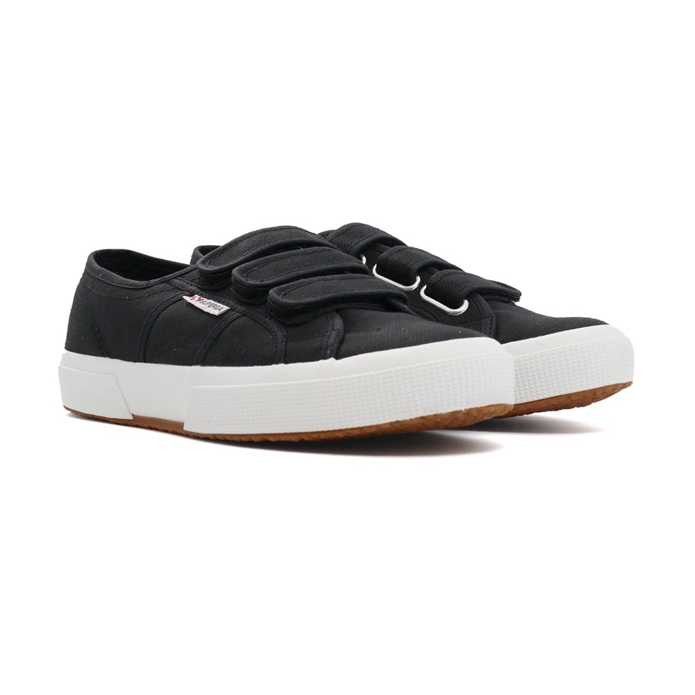 ���ˡ����� ���ڥ륬 SUPERGA 2750-COT3STRAPU �֥�å�/F�ۥ磻�� �� S00BN20-F83 ��� ��ǥ����� ���塼�� ��