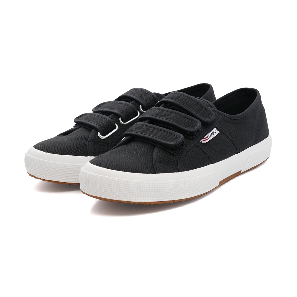 ���ˡ����� ���ڥ륬 SUPERGA 2750-COT3STRAPU �֥�å�/F�ۥ磻�� �� S00BN20-F83 ��� ��ǥ����� ���塼�� ��
