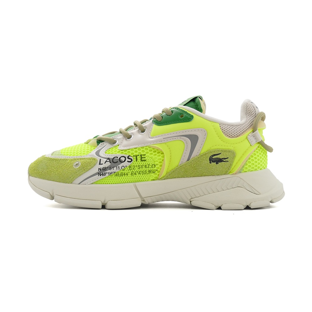 スニーカー ラコステ LACOSTE L003NEO1231SMA イエロー/ホワイト 黄