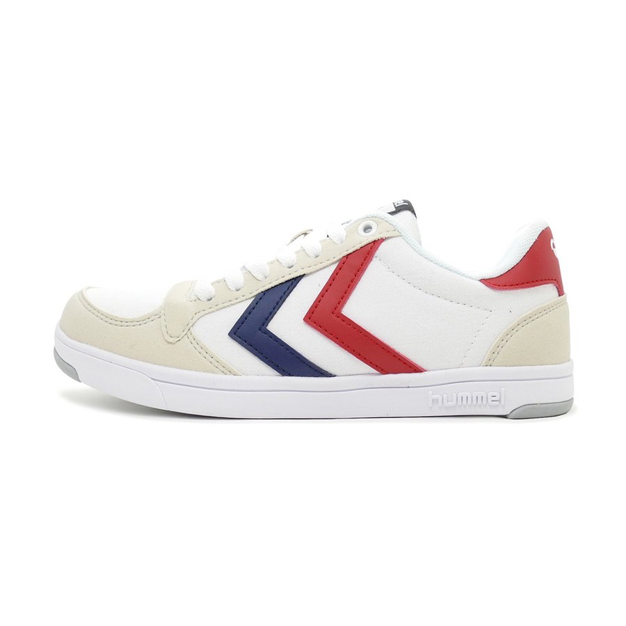 スニーカー ヒュンメル Hummel スタディールライトキャンバス ホワイト レッド ブルー Hm 9403 レディース シューズ 靴 aw Pistacchio