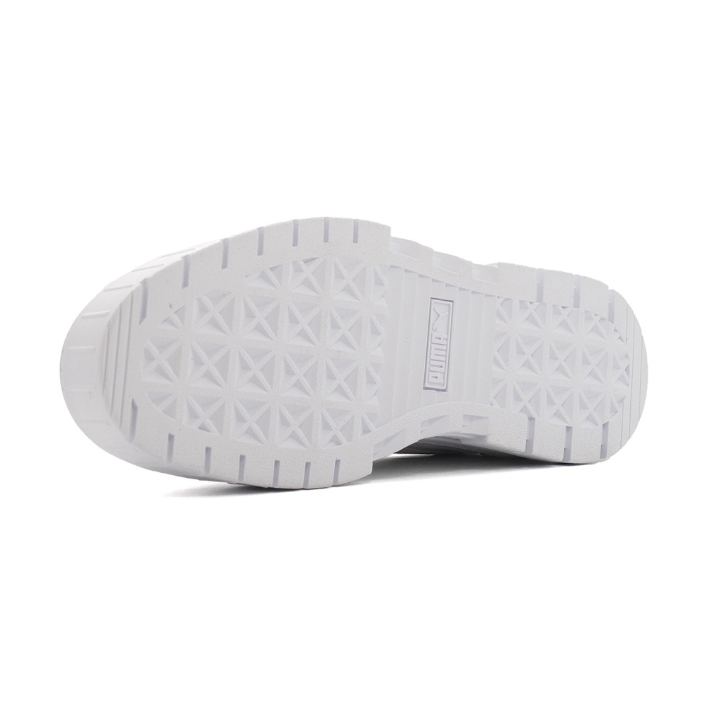 PUMA スニーカー ホワイト/グレー プーマ PUMA MAYZE STACK WNS/メイズ スタック ウィメンズ