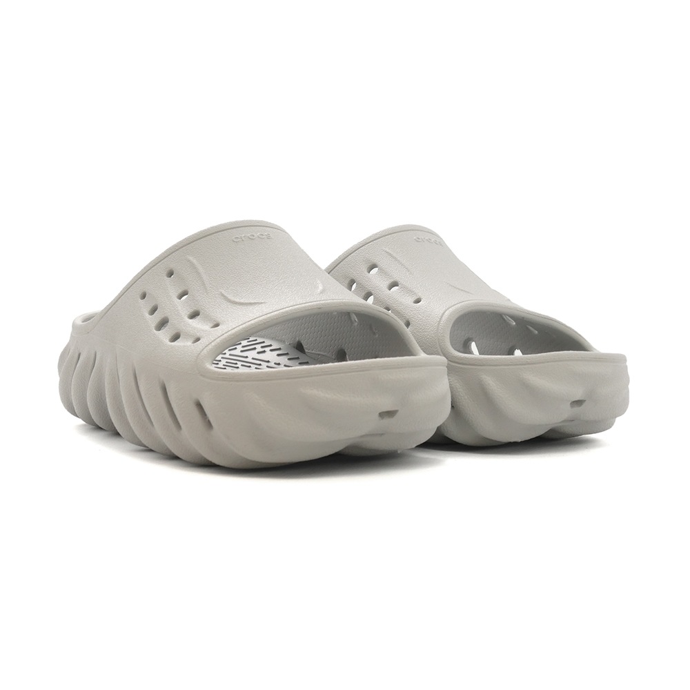 サンダル クロックス crocs エコースライド アトモスフィア 灰