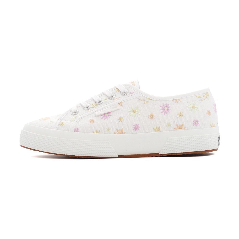 ���ˡ����� ���ڥ륬 SUPERGA 2750-FLOWERSEMBROIDERY �ۥ磻�� �� S2121FW-A6Y ��ǥ����� ���塼�� �� 