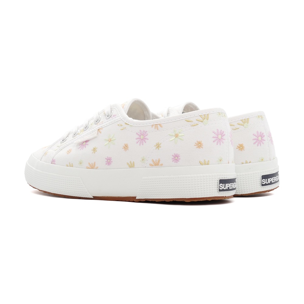 ���ˡ����� ���ڥ륬 SUPERGA 2750-FLOWERSEMBROIDERY �ۥ磻�� �� S2121FW-A6Y ��ǥ����� ���塼�� �� 
