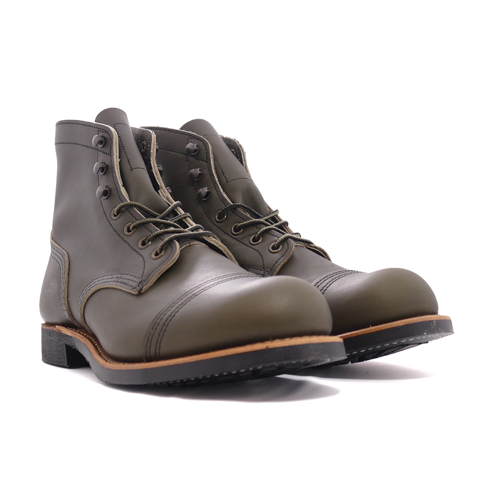 ブーツ レッドウイング RED WING アイアンレンジャー カーキ 茶 8078