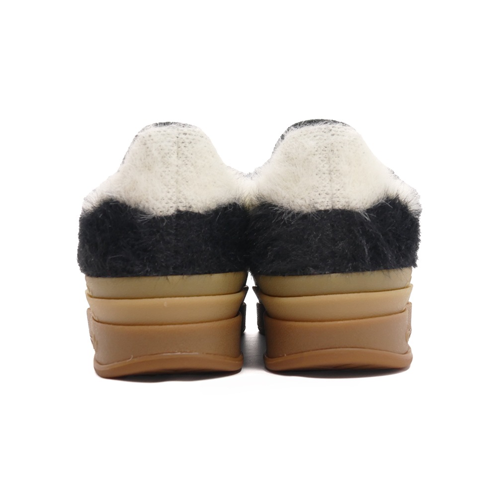 スニーカー アディダス adidas ガゼル ボルド W ブラック 黒 JS3907