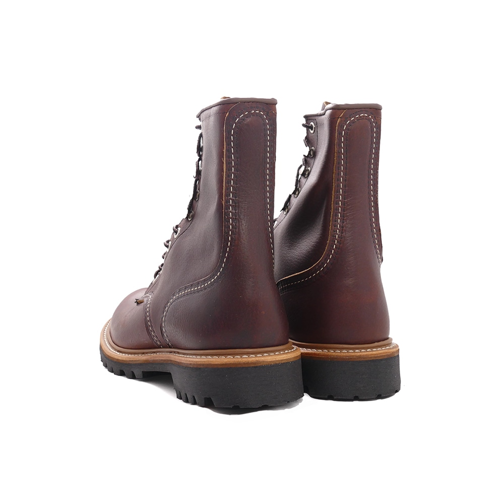 ブーツ レッドウイング RED WING 8インチロガー ブラウン 茶