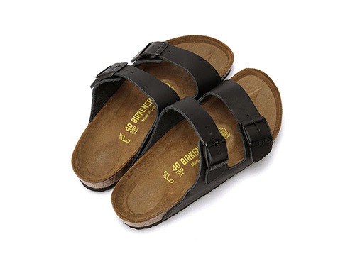 BIRKENSTOCK �ӥ륱�󥷥�ȥå� ARIZONA LEATHER ���꥾�� �쥶�� black �֥�å� ���� ��� �������