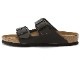 BIRKENSTOCK �ӥ륱�󥷥�ȥå� ARIZONA LEATHER ���꥾�� �쥶�� black �֥�å� ���� ��� �������