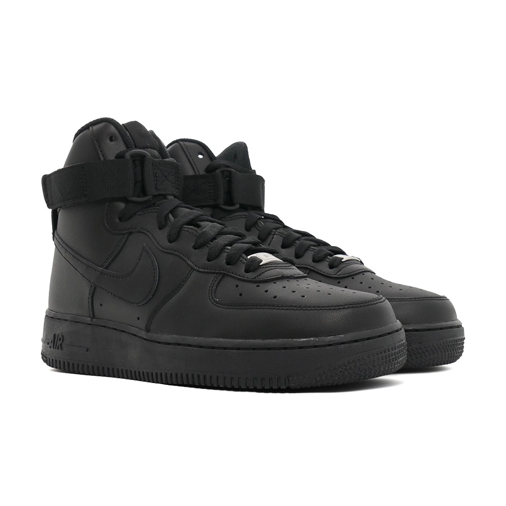 スニーカー ナイキ NIKE エアフォース1ハイ'07 ブラック 黒