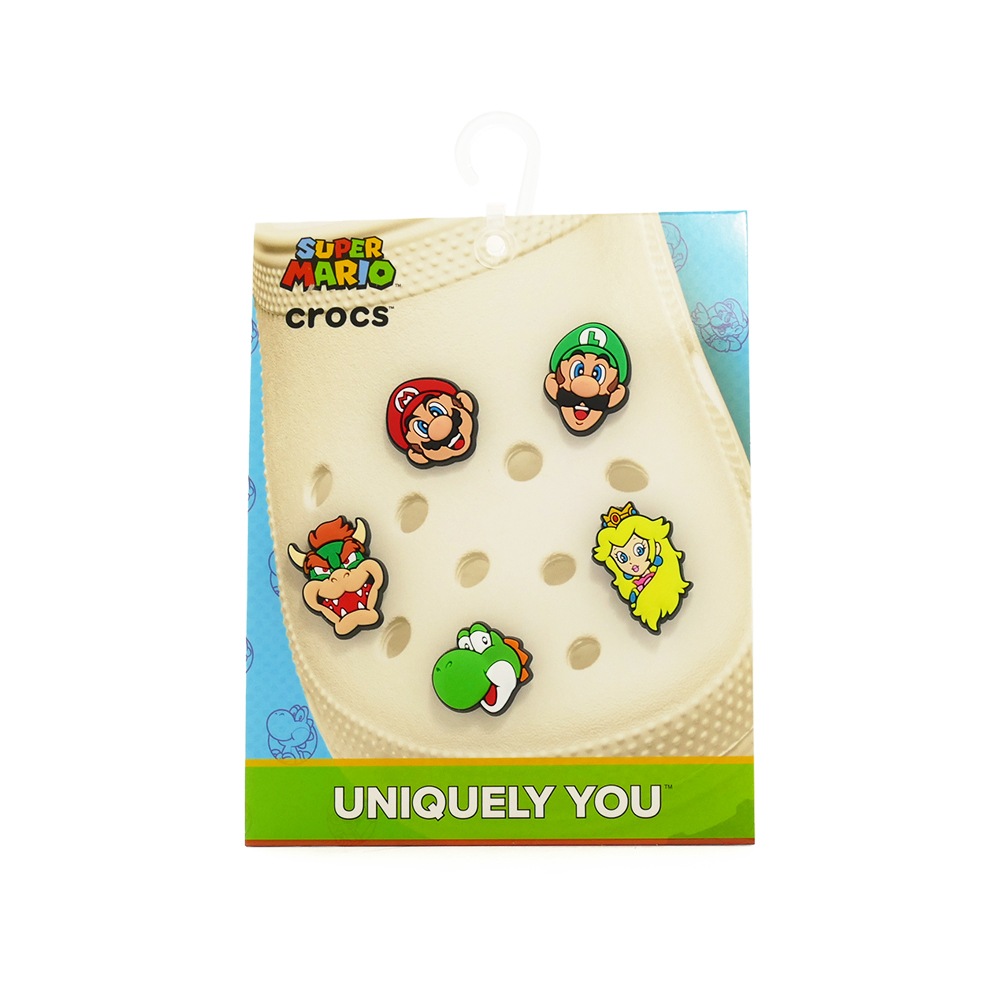 ������� �����å��� crocs �����ѡ��ޥꥪ5PK ��å�/���꡼�� �� 10007701 ���å� ���塼�� �� JIBBITZ ���ӥå�