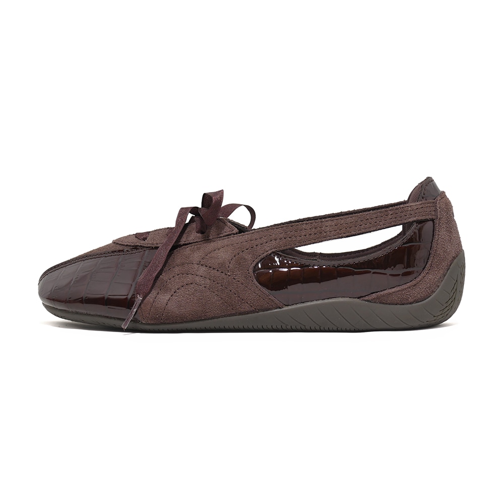 ���ˡ����� �ס��� PUMA ���ԡ��ɥ���åȥХ쥨�Υ��������å�W �֥饦�� 408813-01 ��ǥ����� ���塼�� �� 26FW