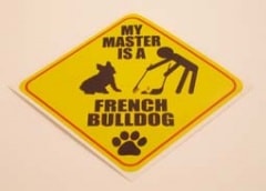 MY MASTER��IS��A FRENCH BULLDOG ��PMS00025��