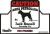 CAUTION　Jack Russell　【PMS00052】|ジャックラッセル|ステッカー