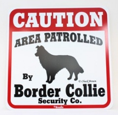 CAUTIONBorder ColliePMP000034