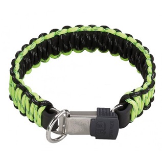 Sprenger��PARACORD-COLLAR BLACK/YELLOW 59341��PMC00063��