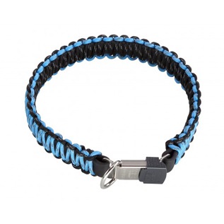 Sprenger��PARACORD-COLLAR BLACK/BLUE 59341��PMC00064��