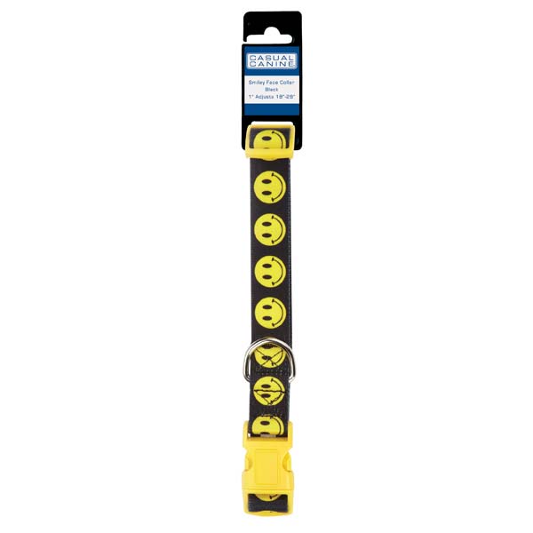 Smiley Face Dog Collar��PMC00079��
