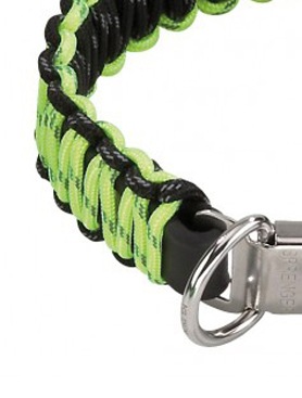 Sprenger��PARACORD-COLLAR BLACK/YELLOW 59341��PMC00063��