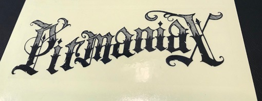 pitmaniaX Sticker #1 ��PMS00131��