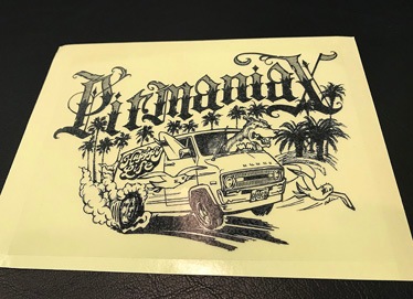 pitmaniaX Sticker #3 ��PMS00133��