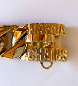 RUGGED CHAINS COLLAR GOLD ��PMC00085������̵����