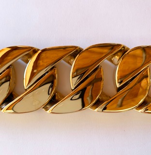 RUGGED CHAINS COLLAR GOLD ��PMC00085������̵����