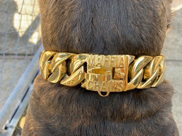 RUGGED CHAINS COLLAR GOLD ��PMC00085������̵����