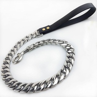 RUGGED CHAINS LEASH SILVER PML00042̵