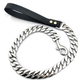 RUGGED CHAINS LEASH SILVER PML00042̵