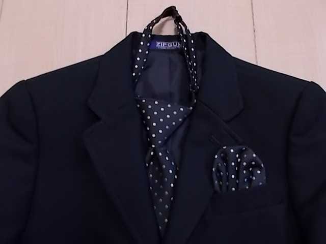 スーツ ジャケット 半ズボン ネクタイ 110cm 男