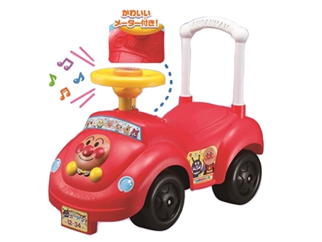 乗用玩具 メロディ アンパンマンカー アガツマ 足こぎ メロディ 屋内用