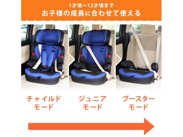 【お得セット】 安心パック付き！ チャイルドシート 2点